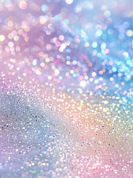 Photo a shiny glitter background surrounded by polarization pearl sequins