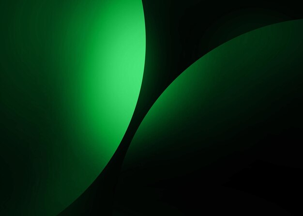 Shiny Glowing Affects Abstract achtergrondontwerp Discord Groene kleur