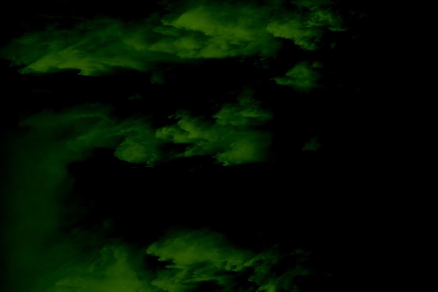 Shiny Glowing Affects Abstract achtergrondontwerp Donkere maximale groene kleur