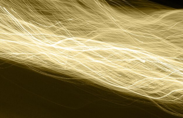 Photo shiny glowing affects abstract background design calming yellow color