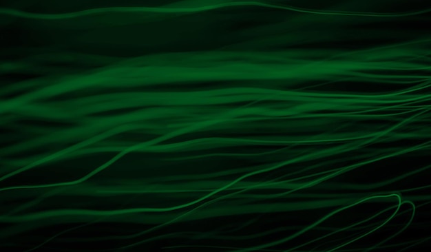 Shiny Glowing Affects Abstract background design Dark Discord Green Color