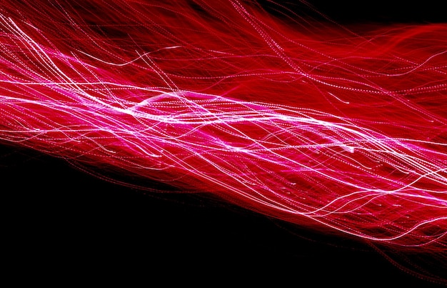 Shiny Glowing Affects Abstract background design Dark Turkish Red Color