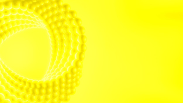 Блестящий свет влияет на абстрактный дизайн фона Твердый свет Лимонный желтый цвет