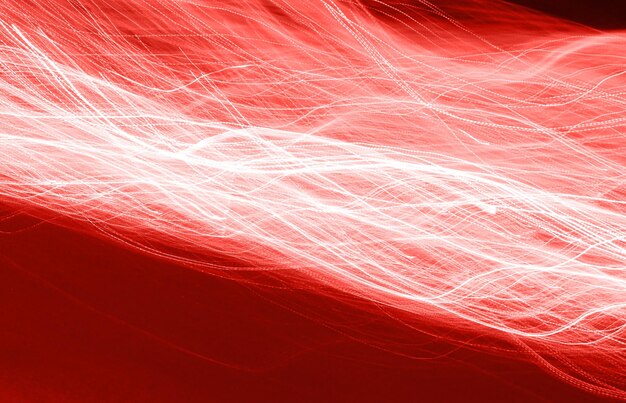 Shiny Glowing Effects Abstract background design Clay Red Color