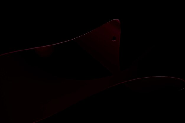 シャイニー・グローイング・エフェクト 抽象的な背景デザイン ダーク・アート・デコ 赤色