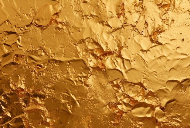 Shiny gold wall background texture generative ai
