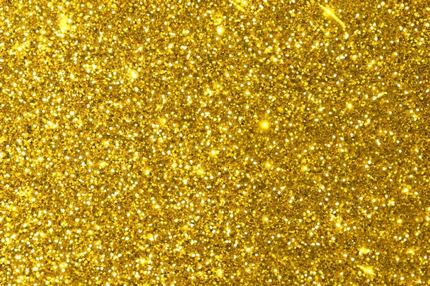 Shiny golden glitter festive background