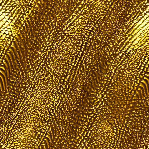 Photo shiny liquid texture material background gold silver water paint brush waves and shapes