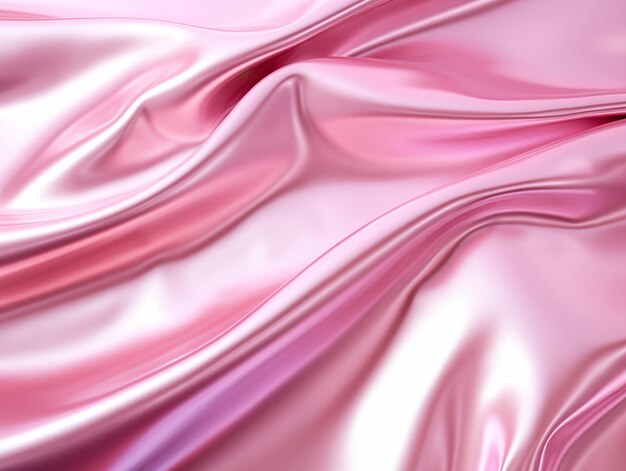 ピンク色のフォイルの背景で人工皮革のラテックス