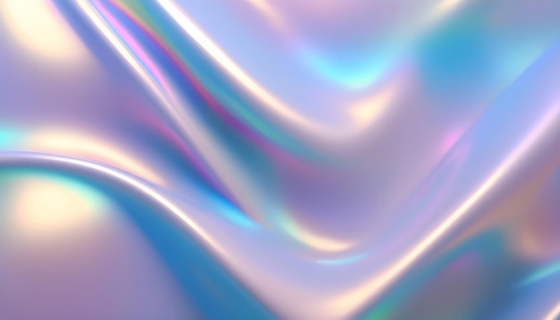 a shiny purple background with a silver and blue swirl