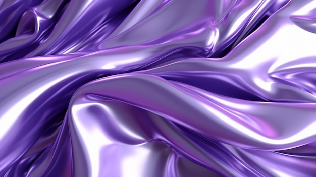 блестящая фиолетовая пластмасса гладкая текстура Ai Generative