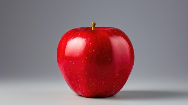 A shiny red apple to commemorate Back to School