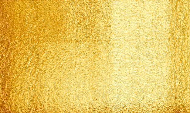 Foto trama di lamina d'oro foglia giallo lucido