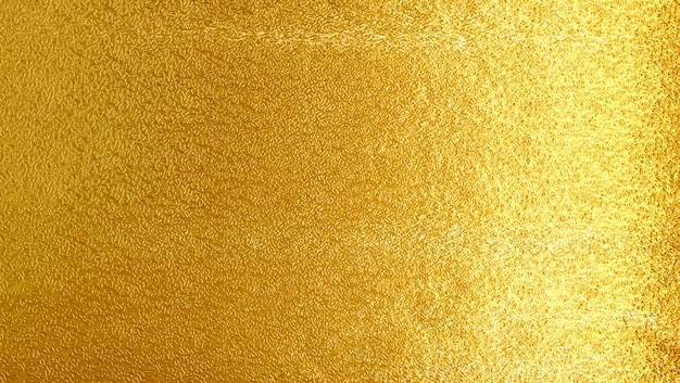 照片闪亮的黄色叶子黄金金属纹理背景