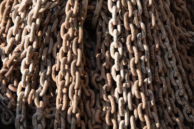 Photo ship chains