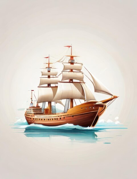 ship illustration