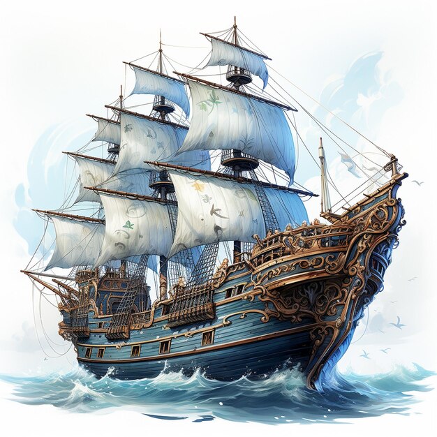 Ship illustration