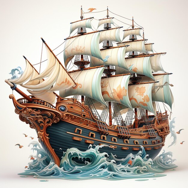 Ship illustration