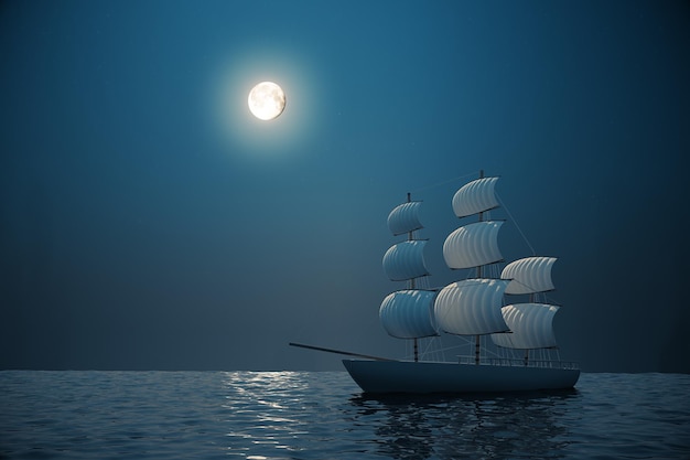 夜の船