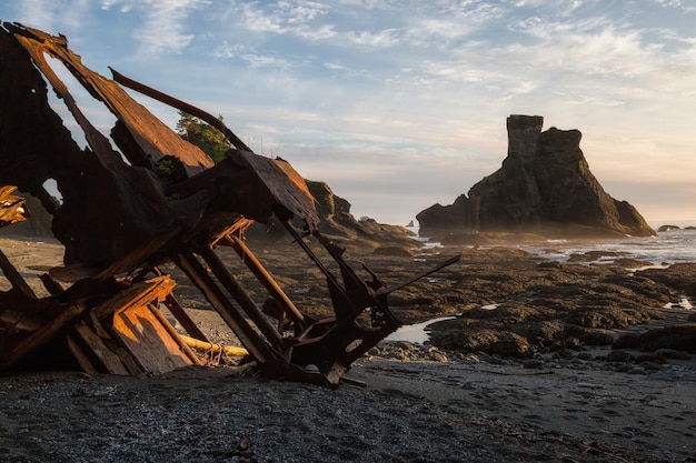 Ship Wreck at the beach