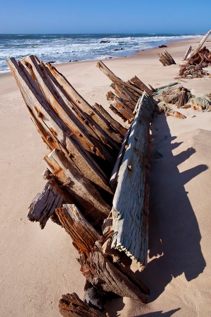 Shipwreck Skeleton Coast Namibia