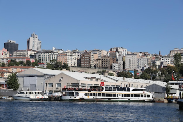 Cantiere navale nella città di istanbul