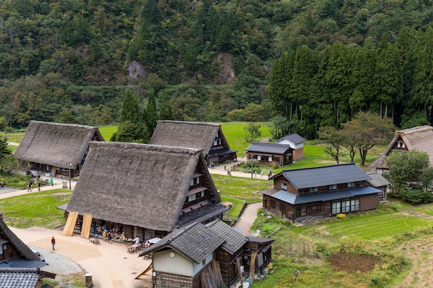 Традиционные дома Сиракаваго