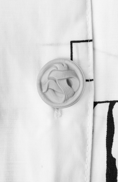 Shirt knop close-up