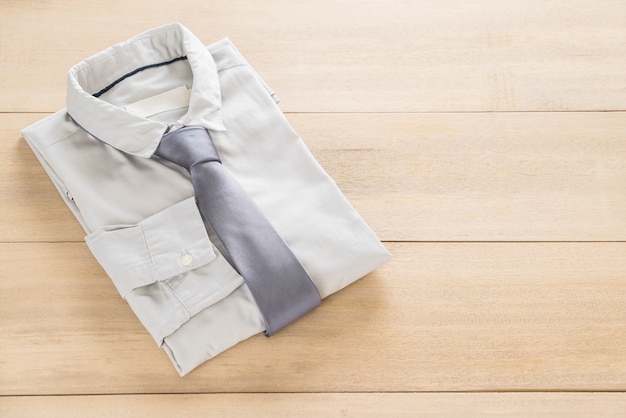 shirt with necktie