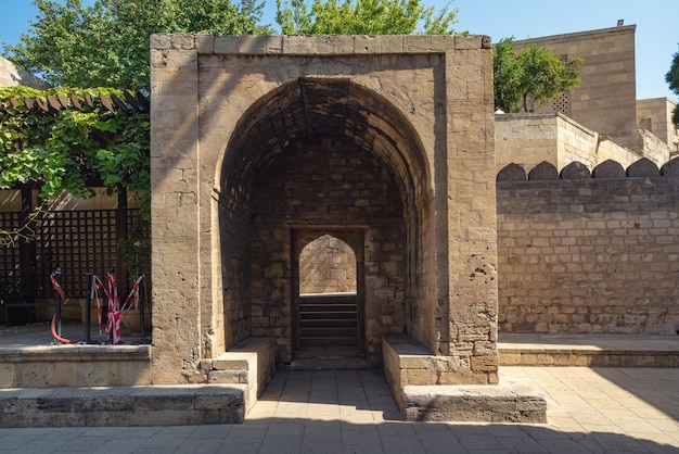 Photo shirvanshahs palace in baku city