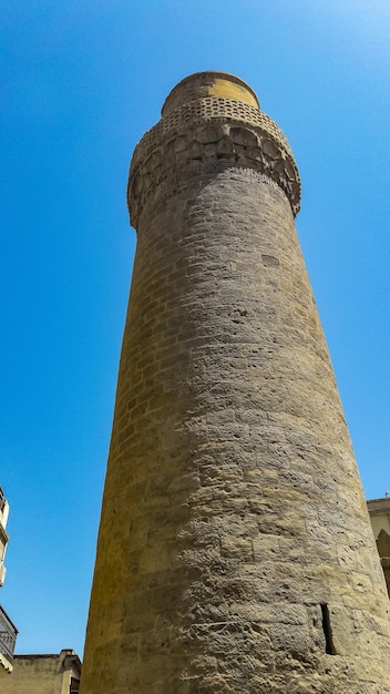 Shirvanshahs Palace in the old city of Baku Sights and buildings in the old city of Baku Azerbaijan May 2019