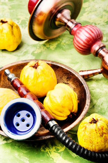 Shisha with aroma quince