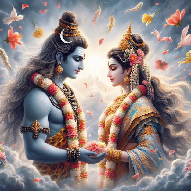 shiva and parvati love