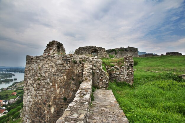 Shkodra Castle in Albania, Balkan