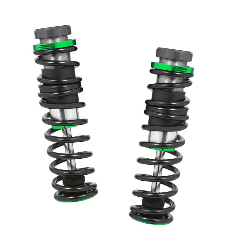 Photo shock absorber isolated on white background
