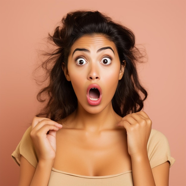 Shocked Women woman facial expressions