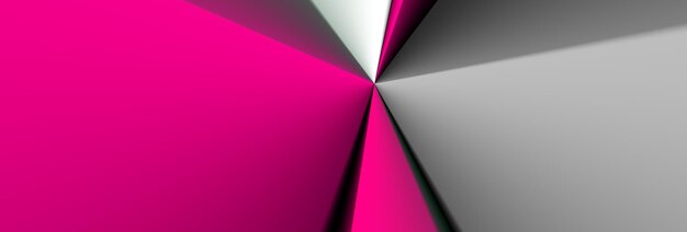 shocking pink banner abstract background