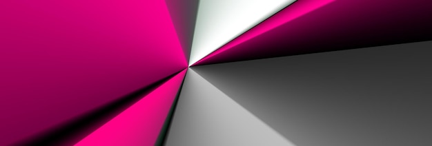 shocking pink banner abstract background