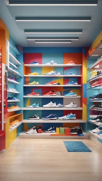 The Shoe Store Interior