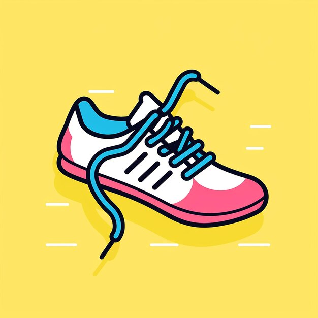 사진 shoelace_aglet_modern_line_icon_vector_line|art_cutei