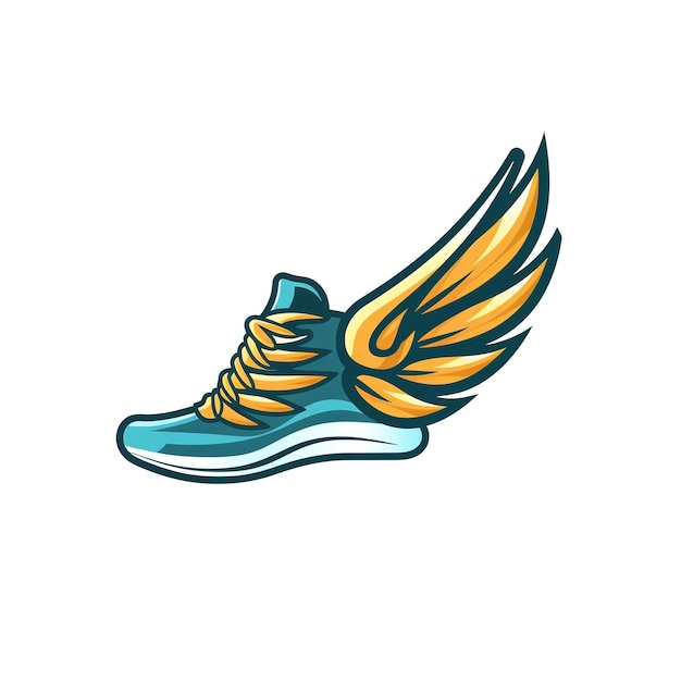 Shoes with wings Generative AI