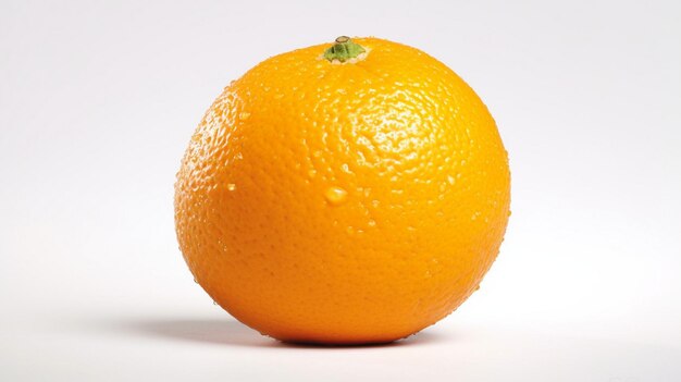 Photo shogun tangerine orange with segment isolated