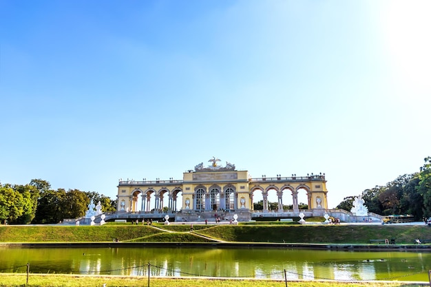 Shonbrunn Gloriette in the famous park of Vienna Austria