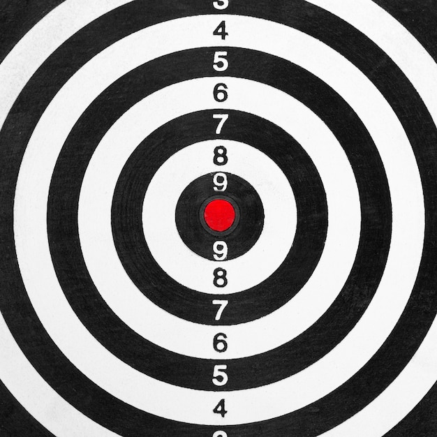 Shooting range target background