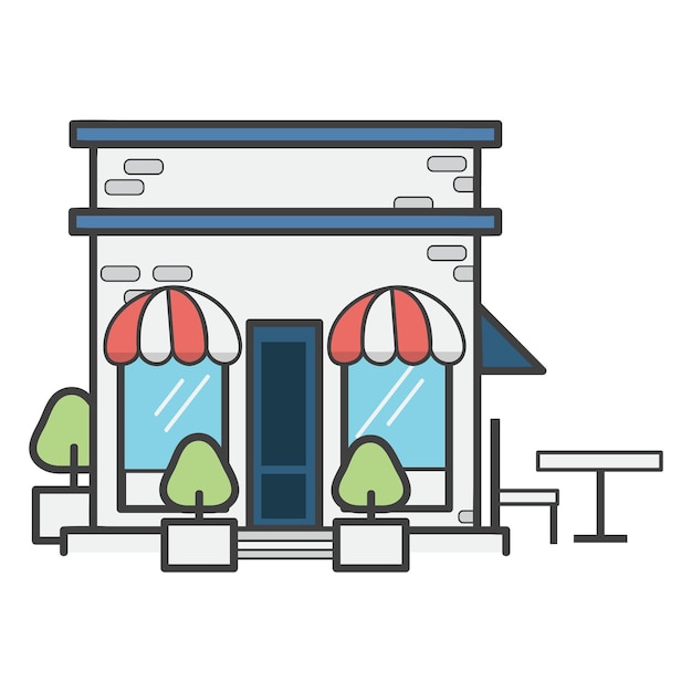 ショップ png イラスト 透明な背景