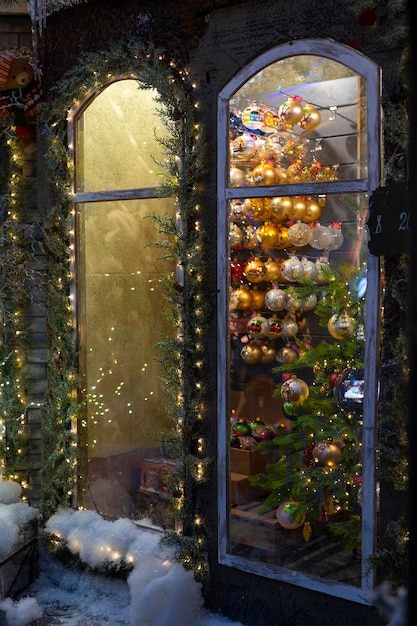 Shop window christmas