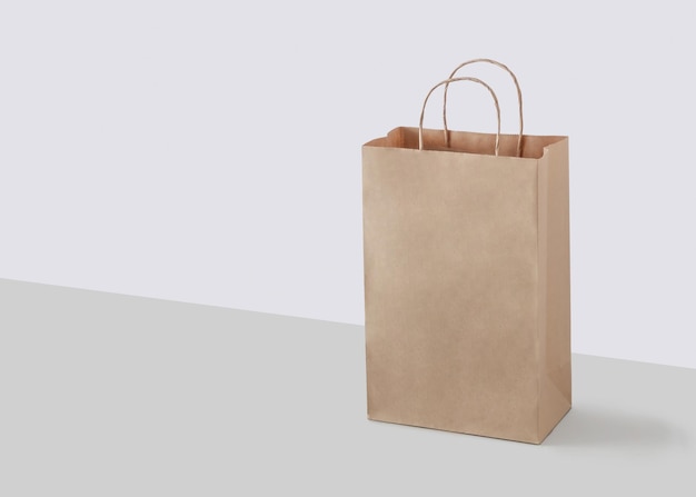 Shop39s borsa in cartone fatta a mano per l'acquisto di cibo
