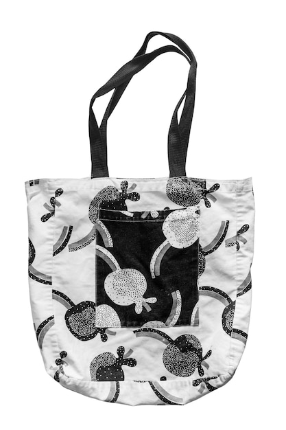 Photo shopper bag isolated