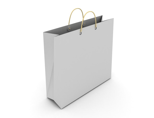 Shopping bag concept. 3d illustration