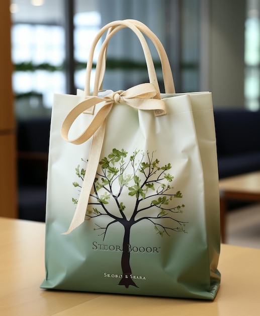 A Shopping Bag Design for Peaceful Moments